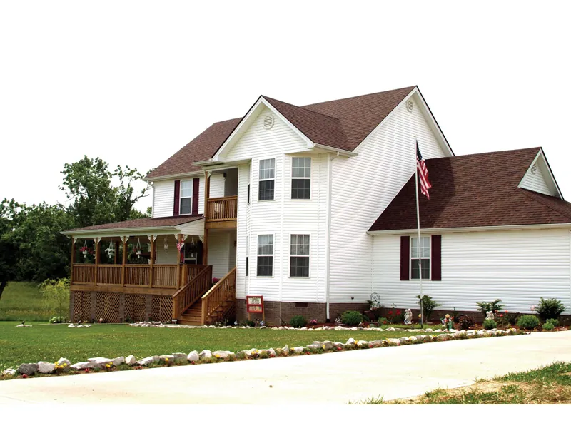 Country House Plan Front Photo 02 - Charleston Country Farmhouse 001D-0064 - Search House Plans and More