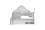 Country House Plan Left Elevation - Charleston Country Farmhouse 001D-0064 - Search House Plans and More