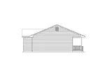Ranch House Plan Left Elevation - Delta Queen I Ranch Home 001D-0067 - Search House Plans and More