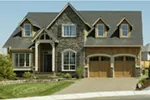 Shingle House Plan Door Detail Photo 02 - Harrisburg Lake Craftsman Home 011D-0043 - Search House Plans and More