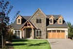 Shingle House Plan Front of Home - Harrisburg Lake Craftsman Home 011D-0043 - Search House Plans and More