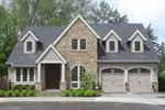 Shingle House Plan Front Photo 04 - Harrisburg Lake Craftsman Home 011D-0043 - Search House Plans and More