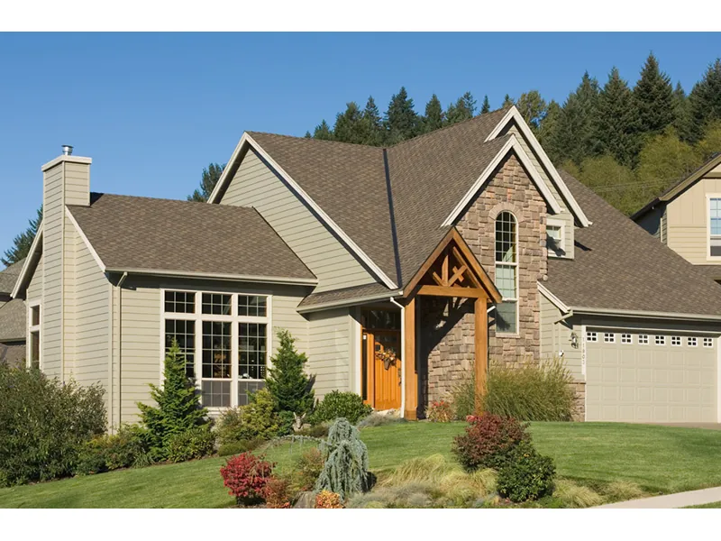 Craftsman House Plan Entry Photo 01 - Fawn Canyon Tudor Style Home 011D-0046 - Search House Plans and More