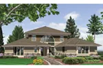 Shingle House Plan Front Image - Patton Bay Shingle Home 011D-0197 - Shop House Plans and More