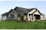 Ranch House Plan Front of House 011D-0225