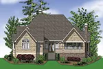 Country French House Plan Color Image of House - Sherman Hollow European Home 011D-0229 - Shop House Plans and More
