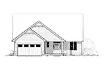 Craftsman House Plan Front Elevation - Sayer Cove Country Home 011D-0233 - Shop House Plans and More