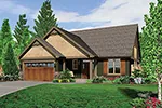 Craftsman House Plan Front Photo 01 - Sayer Cove Country Home 011D-0233 - Shop House Plans and More