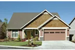 Craftsman House Plan Front Photo 02 - Sayer Cove Country Home 011D-0233 - Shop House Plans and More