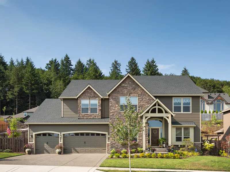 Arts & Crafts House Plan Front Photo 01 - Dexter Creek Craftsman Home 011D-0239 - Search House Plans and More