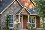 Cabin & Cottage House Plan Front Photo 04 - Timber Way Craftsman Home 011D-0243 - Shop House Plans and More