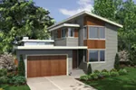 Vacation House Plan Side View Photo 01 - Heika Modern Home 011D-0267 - Search House Plans and More