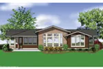 Lake House Plan Color Image of House - Sunny Top Craftsman Home 011D-0273 - Shop House Plans and More