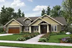 Country House Plan Front of Home - Chelsea Falls Craftsman Home 011D-0280 - Search House Plans and More