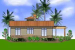 Mediterranean House Plan Rear Photo 01 - Alfredo Lago Italian Home 011D-0291 - Search House Plans and More