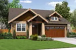 Neoclassical House Plan Front of House 011D-0307