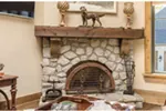 Rustic House Plan Fireplace Photo 01 - Robbin English Cottage Home 011D-0313 - Shop House Plans and More