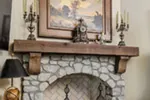Rustic House Plan Fireplace Photo 02 - Robbin English Cottage Home 011D-0313 - Shop House Plans and More