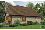 Rustic House Plan Side View Photo - Robbin English Cottage Home 011D-0313 - Shop House Plans and More