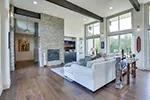 Southwestern House Plan Living Room Photo 01 - Harris Modern Prairie Home 011D-0335 - Search House Plans and More