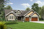 Ranch House Plan Front Photo 03 - Colten Craftsman Ranch Home 011D-0342 - Search House Plans and More