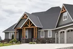 Rustic House Plan Front of House 011D-0346