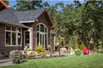 Shingle House Plan Outdoor Living Photo 02 - Leigh Lane Rustic Country Ranch House - Shop House Plans and More