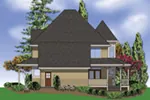 Country House Plan Rear Photo 01 - Emily Lane Victorian Home 011D-0393 - Search House Plans and More