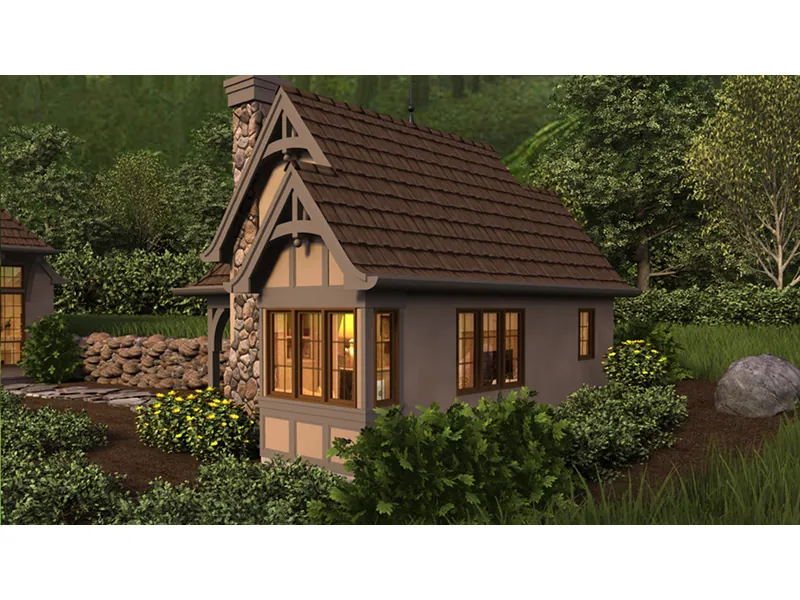 Mountain House Plan Front Photo 04 - Digby European Cottage Home 011D-0431 - Search House Plans and More