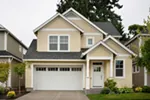Traditional House Plan Front of House 011D-0459