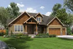 Craftsman House Plan Front Photo 08 - Wrights Creek Craftsman Home 011D-0526 - Shop House Plans and More