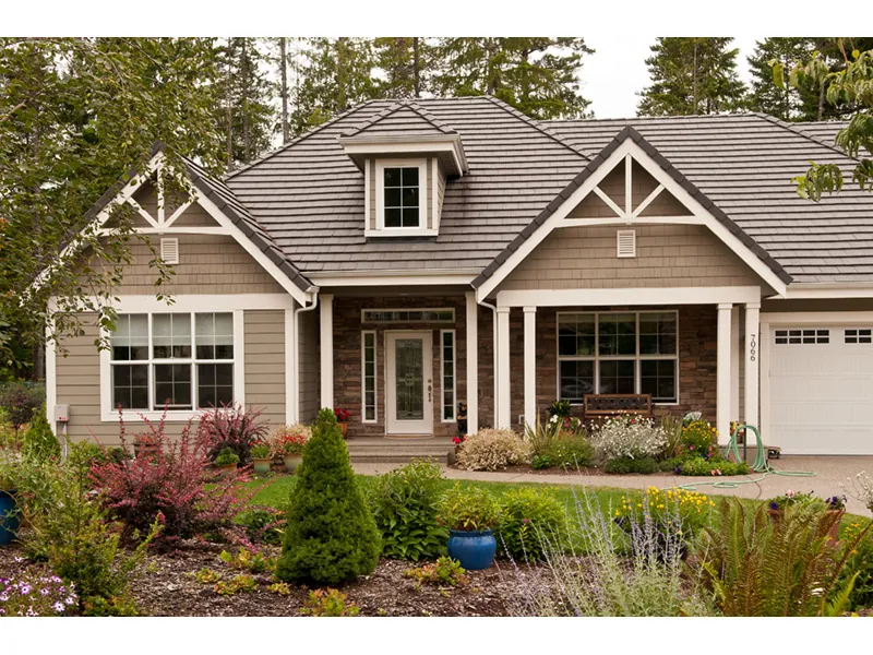 Southern House Plan Front Photo 05 - Mason Hollow Craftsman Home 011D-0528 - Shop House Plans and More