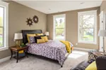 Craftsman House Plan Master Bedroom Photo 01 - Lucy Hill Narrow Lot Home 011D-0542 - Shop House Plans and More