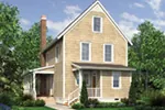 Craftsman House Plan Color Image of House - Lucy Hill Narrow Lot Home 011D-0542 - Shop House Plans and More