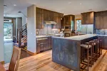 Beach & Coastal House Plan Kitchen Photo 01 - Modern Home Floor 011D-0588 - Search House Plans and More