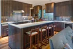 Beach & Coastal House Plan Kitchen Photo 02 - Modern Home Floor 011D-0588 - Search House Plans and More