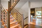 Beach & Coastal House Plan Stairs Photo 02 - Modern Home Floor 011D-0588 - Search House Plans and More