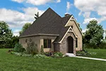 Ranch House Plan Front Photo 01 - Boyle European Cottage Home 011D-0591 - Search House Plans and More