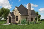 Ranch House Plan Front Photo 03 - Boyle European Cottage Home 011D-0591 - Search House Plans and More