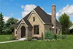 Ranch House Plan Front Photo 04 - Boyle European Cottage Home 011D-0591 - Search House Plans and More