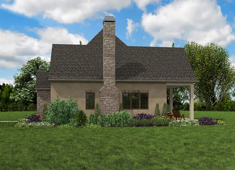 Ranch House Plan Front Photo 07 - Boyle European Cottage Home 011D-0591 - Search House Plans and More