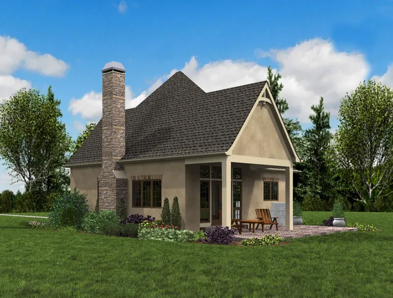 Ranch House Plan Front Photo 08 - Boyle European Cottage Home 011D-0591 - Search House Plans and More