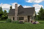 Ranch House Plan Side View Photo 02 - Boyle European Cottage Home 011D-0591 - Search House Plans and More