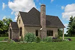 Ranch House Plan Side Photo 04 - Boyle European Cottage Home 011D-0591 - Search House Plans and More