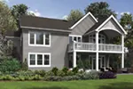 Country House Plan Rear Photo 01 - Mandy Lane Country Home 011D-0608 - Shop House Plans and More