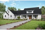 Florida House Plan Front of House 011D-0617