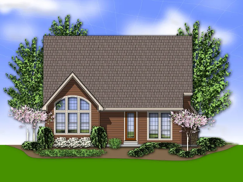Cabin & Cottage House Plan Color Image of House - Gregory Park Craftsman Home 011D-0626 - Search House Plans and More