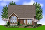 Cabin & Cottage House Plan Color Image of House - Gregory Park Craftsman Home 011D-0626 - Search House Plans and More