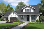 Country House Plan Front of House 011D-0646