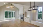 Shingle House Plan Family Room Photo 02 - Johnstone Bungalow Home 011D-0647 - Search House Plans and More